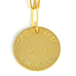 [Lisi Lerch] College Tag Charm Necklace – Florida State - The Pink Pineapple 850