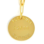 [Lisi Lerch] College Tag Charm Necklace – University of Florida - The Pink Pineapple 850