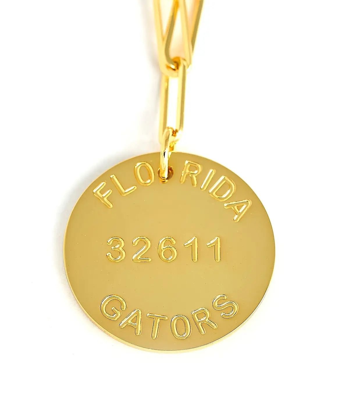 [Lisi Lerch] College Tag Charm Necklace – University of Florida - The Pink Pineapple 850