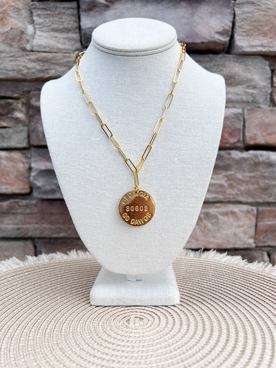 [Lisi Lerch] College Tag Charm Necklace – University of Georgia - The Pink Pineapple 850