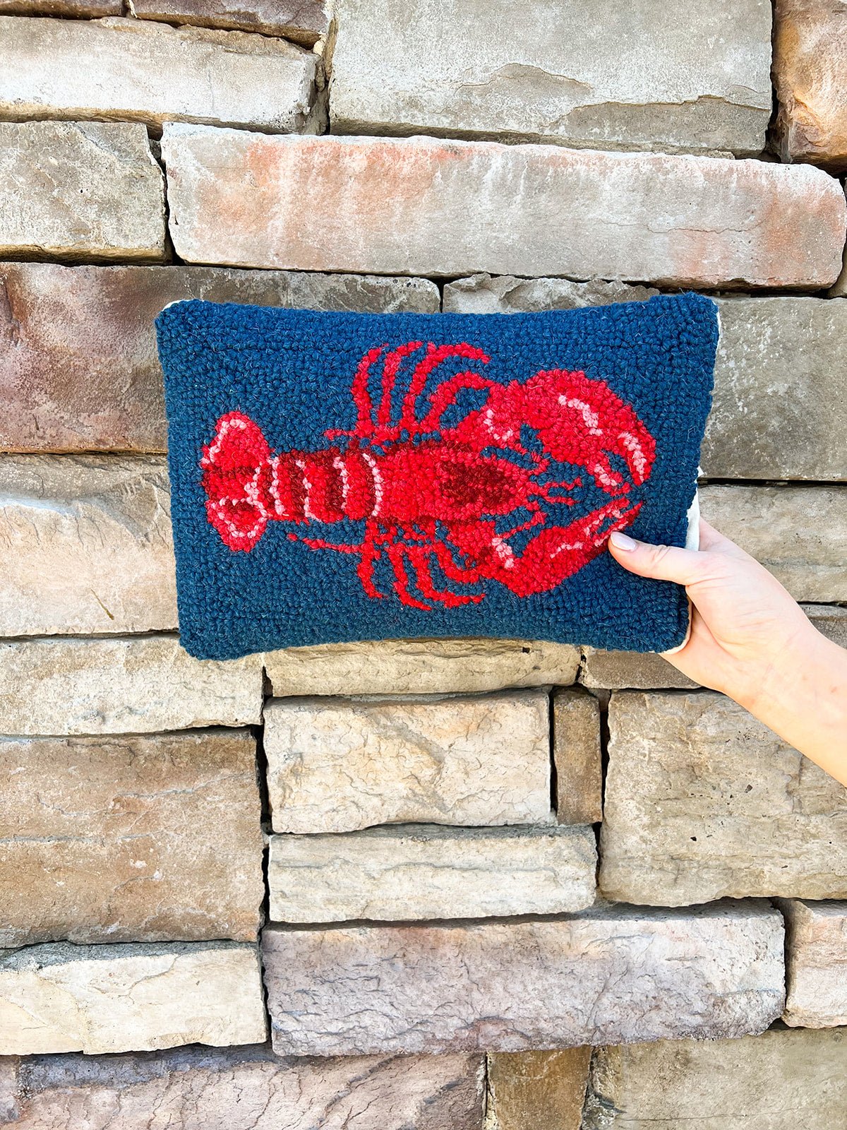 Lobster Hook Pillow - The Pink Pineapple 850