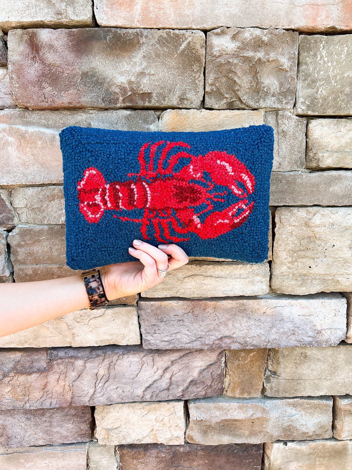 Lobster Hook Pillow - The Pink Pineapple 850