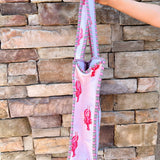 Lobster Kiss Coastal Tote - The Pink Pineapple 850