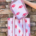 Lobster Kiss Coastal Tote - The Pink Pineapple 850