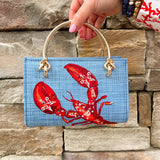 Lobster Luxe Mini Bag - The Pink Pineapple 850