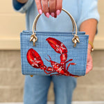 Lobster Luxe Mini Bag - The Pink Pineapple 850