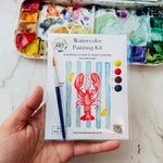 Lobster Watercolor Kit - The Pink Pineapple 850