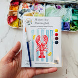 Lobster Watercolor Kit - The Pink Pineapple 850