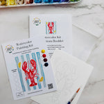 Lobster Watercolor Kit - The Pink Pineapple 850