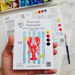 Lobster Watercolor Kit - The Pink Pineapple 850