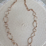 Long Dainty Chain Link Necklace - The Pink Pineapple 850