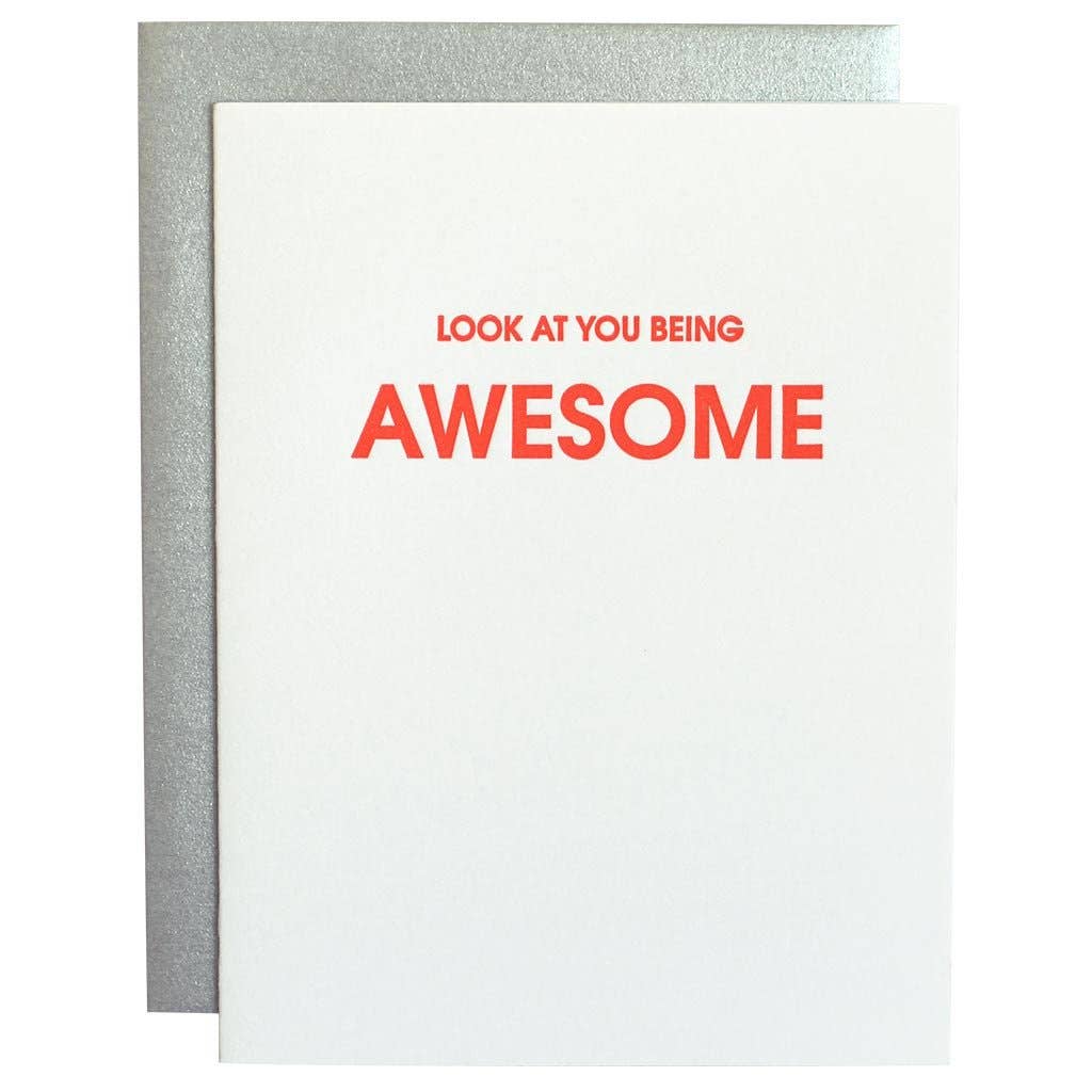 Look at you being awesome Card - The Pink Pineapple 850