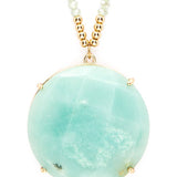 Lori Disk Pendant Necklace - The Pink Pineapple 850