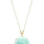 Lori Disk Pendant Necklace - The Pink Pineapple 850