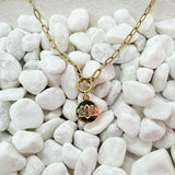 Lotus Flower Coin Charm - The Pink Pineapple 850