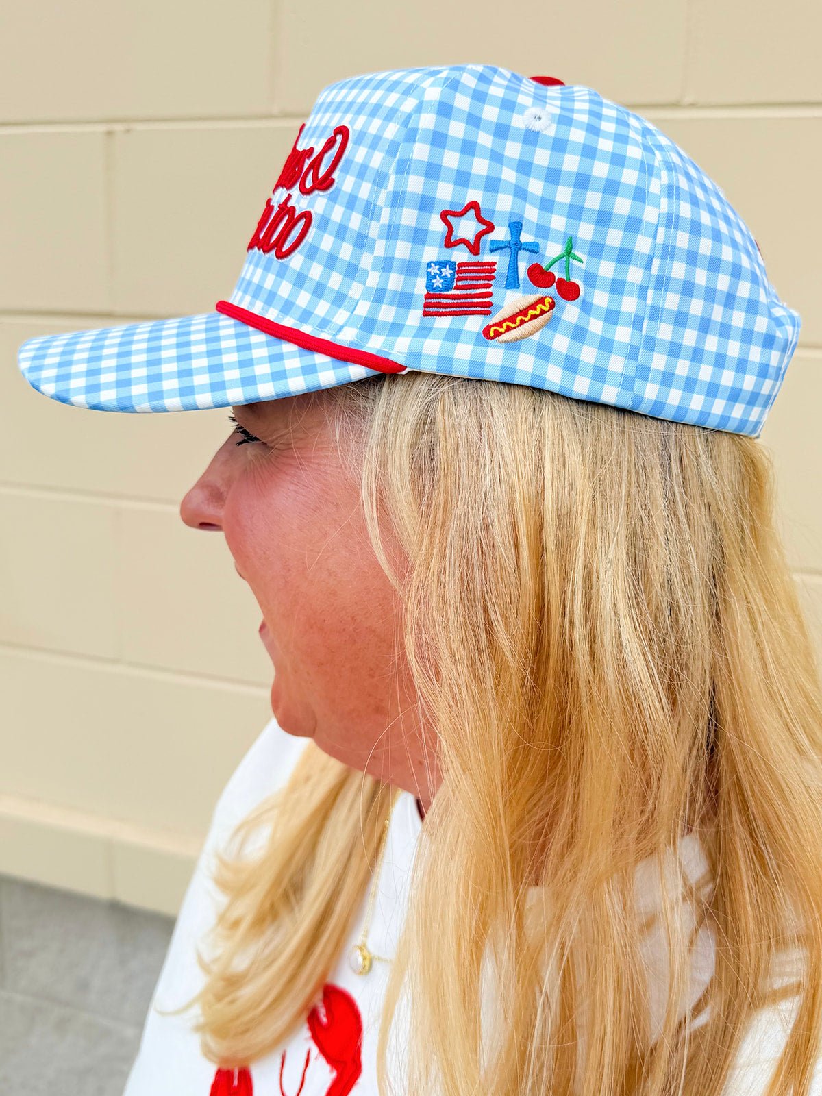Love Jesus & America Too Hat - The Pink Pineapple 850