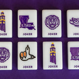 LSU® - Louisiana State University® Mahjong Tiles - The Pink Pineapple 850