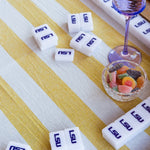 LSU® - Louisiana State University® Mahjong Tiles - The Pink Pineapple 850