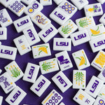 LSU® - Louisiana State University® Mahjong Tiles - The Pink Pineapple 850