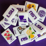 LSU® - Louisiana State University® Mahjong Tiles - The Pink Pineapple 850