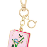 Lucky Bamboo Mahjong Charm Keychain - The Pink Pineapple 850