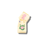 Lucky Bloom hand - Painted Mahjong Tile Claw Clip - PREORDER - The Pink Pineapple 850