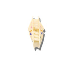 Lucky Bloom hand - Painted Mahjong Tile Claw Clip - PREORDER - The Pink Pineapple 850