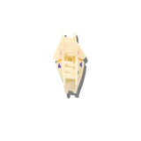 Lucky Bloom hand - Painted Mahjong Tile Claw Clip - PREORDER - The Pink Pineapple 850