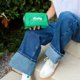 Lucky Charm Emerald Zip Pouch - The Pink Pineapple 850
