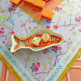 Lucky Fish Dice Catchall - The Pink Pineapple 850