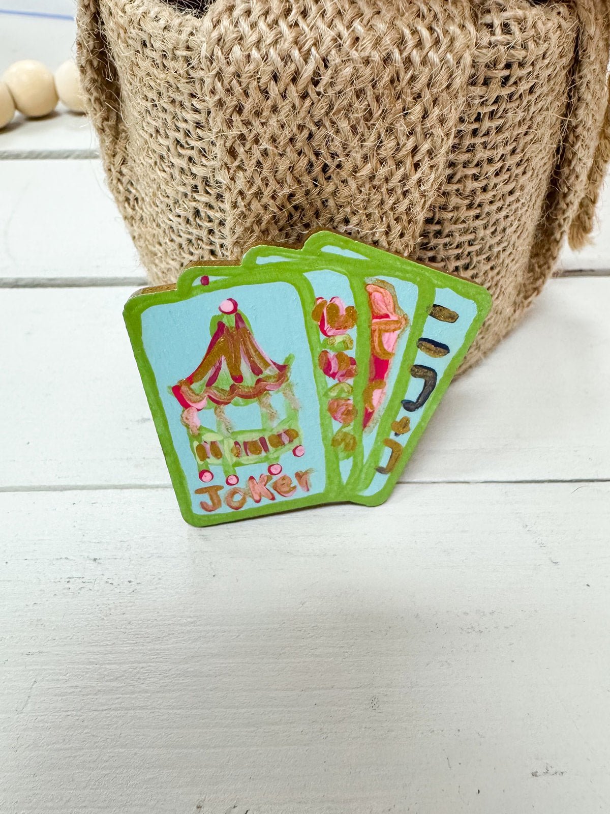 Lucky Tile Needle Minder - The Pink Pineapple 850
