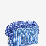 Lucy Large Zip Pouch in Blue - The Pink Pineapple 850