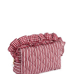 Lucy Large Zip Pouch in Maroon - The Pink Pineapple 850