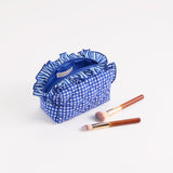 Lucy Small Zip Pouch in Blue - The Pink Pineapple 850