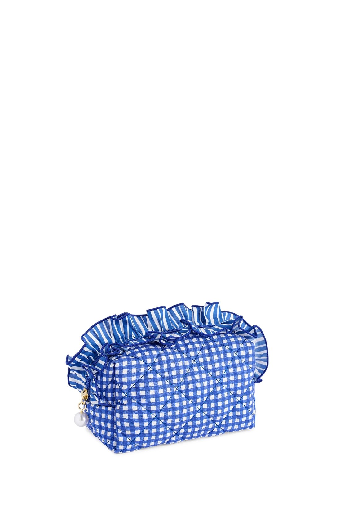 Lucy Small Zip Pouch in Blue - The Pink Pineapple 850
