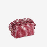 Lucy Small Zip Pouch in Maroon - The Pink Pineapple 850