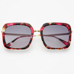 Lulu Acetate Womens Square Sunglasses - The Pink Pineapple 850