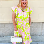 Luminous Meadow Maxi Dress - The Pink Pineapple 850