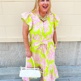Luminous Meadow Maxi Dress - The Pink Pineapple 850