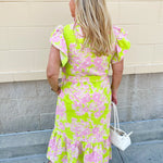 Luminous Meadow Maxi Dress - The Pink Pineapple 850