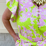 Luminous Meadow Maxi Dress - The Pink Pineapple 850