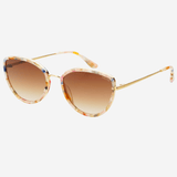 Luna Acetate Womens Cat Eye Sunglasses - The Pink Pineapple 850