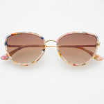 Luna Acetate Womens Cat Eye Sunglasses - The Pink Pineapple 850