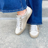 Luxe Lift Sneakers in Cream - The Pink Pineapple 850