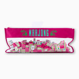 [Oh My Mahjong] Magenta Pagoda Mahjong Bag.