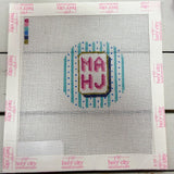 Mahj Mini Canvas - The Pink Pineapple 850