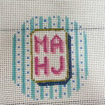 Mahj Mini Canvas - The Pink Pineapple 850