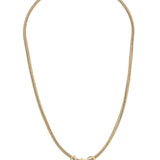 Mahjong Charm Necklace in Shiny Gold - The Pink Pineapple 850