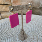Mahjong Earrings – Dot Bam Crack Tiles - The Pink Pineapple 850