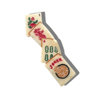 Mahjong Hand - Painted Claw Clip - The Pink Pineapple 850